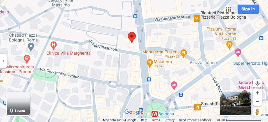 Vai a Google Maps per visualizzare la mappa interattiva